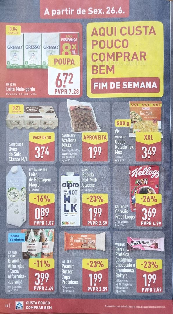 Antevisão Folheto ALDI Promoções de 22 a 28 junho